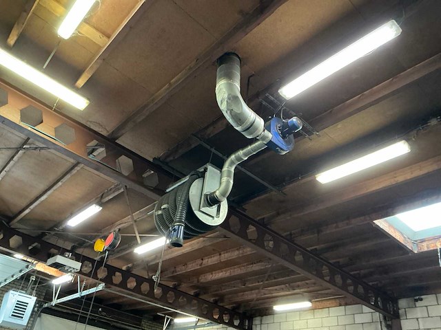 Fumex uitlaatgas afvoerhaspel met exhauster - afbeelding 2 van  2