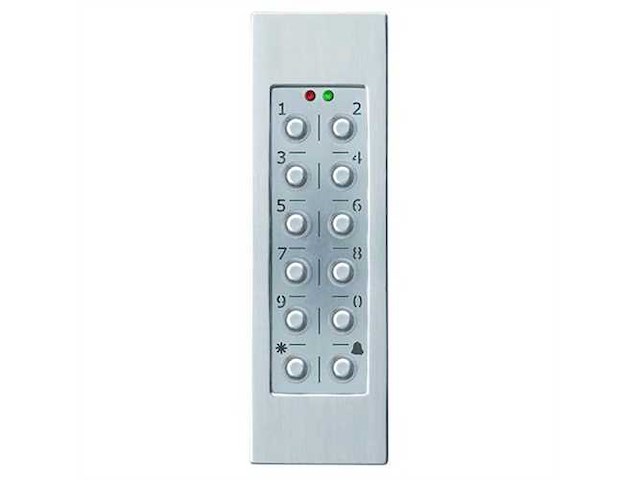 Funk - draadloze rvs toetsenbord - autotronic, multitronic nr. nb702n - deurbeslag - afbeelding 1 van  5