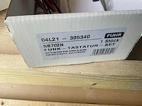 Funk - draadloze rvs toetsenbord - autotronic, multitronic nr. nb702n - deurbeslag - afbeelding 3 van  5