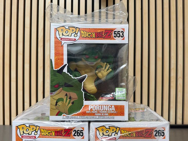 Funko pop! animation shenron #265 / porunga #553 - dragon ball z collectiefiguur (3x) - afbeelding 2 van  8