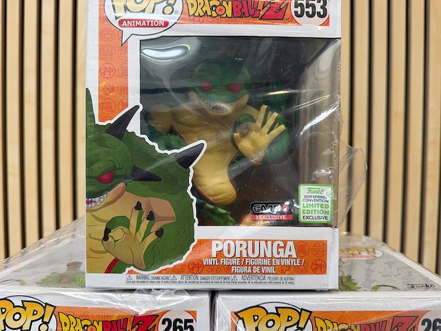 Funko pop! animation shenron #265 / porunga #553 - dragon ball z collectiefiguur (3x) - afbeelding 3 van  8