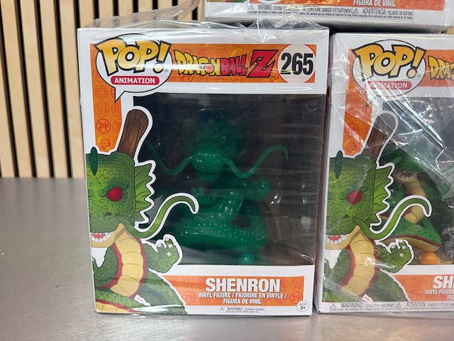 Funko pop! animation shenron #265 / porunga #553 - dragon ball z collectiefiguur (3x) - afbeelding 4 van  8