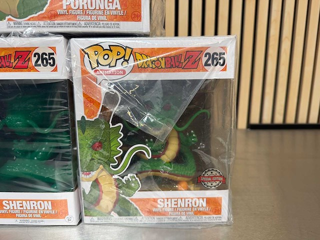 Funko pop! animation shenron #265 / porunga #553 - dragon ball z collectiefiguur (3x) - afbeelding 5 van  8