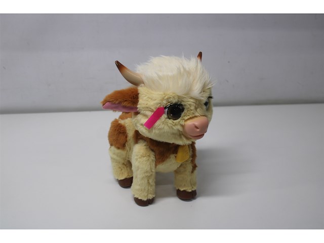 Furreal maggie de koe interactieve pluchen knuffel - afbeelding 5 van  6