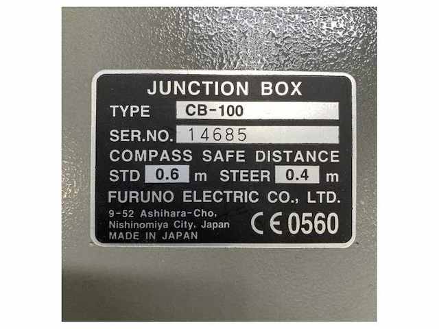 Furuno cb100a ais junction box for fa-100 ais - afbeelding 5 van  7