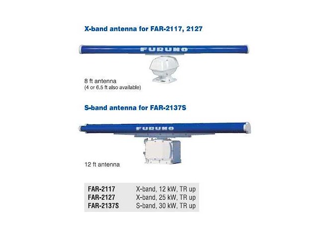 Furuno far-2137s/2837s marine radar unit with deicer - far-2137s - afbeelding 4 van  11