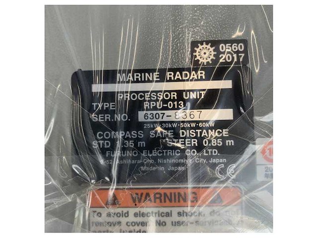 Furuno far-2137s/2837s marine radar unit with deicer - far-2137s - afbeelding 9 van  11