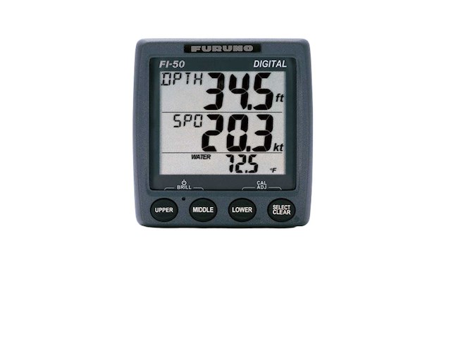Furuno fi-503-e multifunctional digital nmea2000 display depth | speed | temp - afbeelding 1 van  7