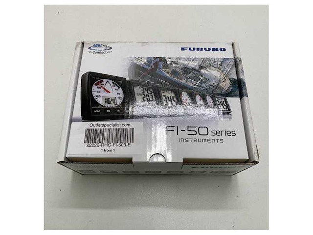 Furuno fi-503-e multifunctional digital nmea2000 display depth | speed | temp - afbeelding 3 van  7