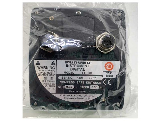 Furuno fi-503-e multifunctional digital nmea2000 display depth | speed | temp - afbeelding 7 van  7