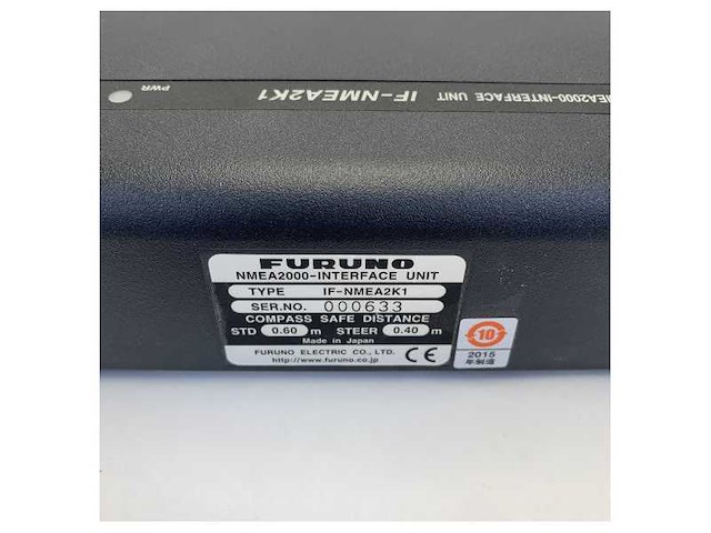 Furuno if-nmea2k1 marine interface unit for nmea 2000 network integration - if-2550-iec1 - afbeelding 6 van  8