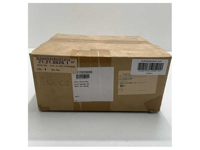 Furuno op02-79-1 f-type display flush mounting kit - - afbeelding 3 van  6