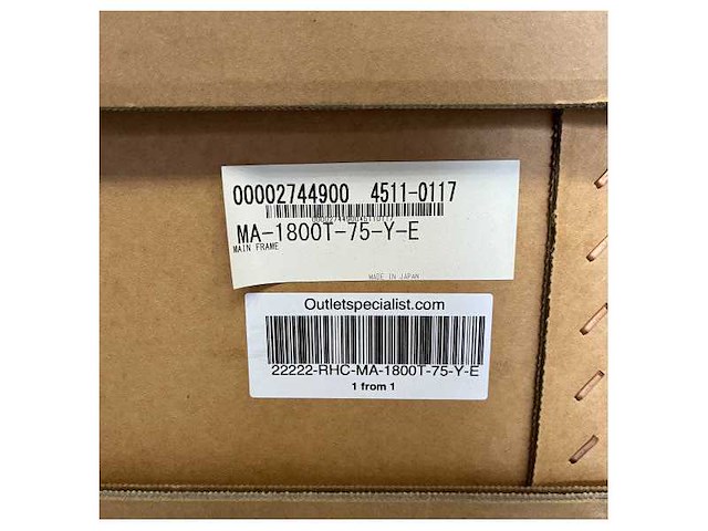 Furuno rc-1800t main frame type - ma-1800t-75-y-e - afbeelding 2 van  3