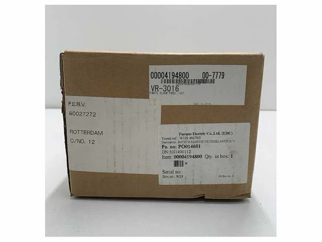 Furuno vdr remote alarm panel - vr-3016 - afbeelding 3 van  5