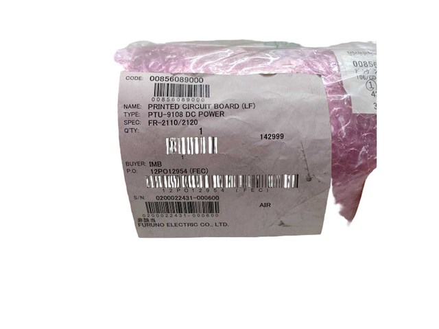 Furuno x-band ptu9108 dc radar pcb - 008-447-830 - afbeelding 1 van  5