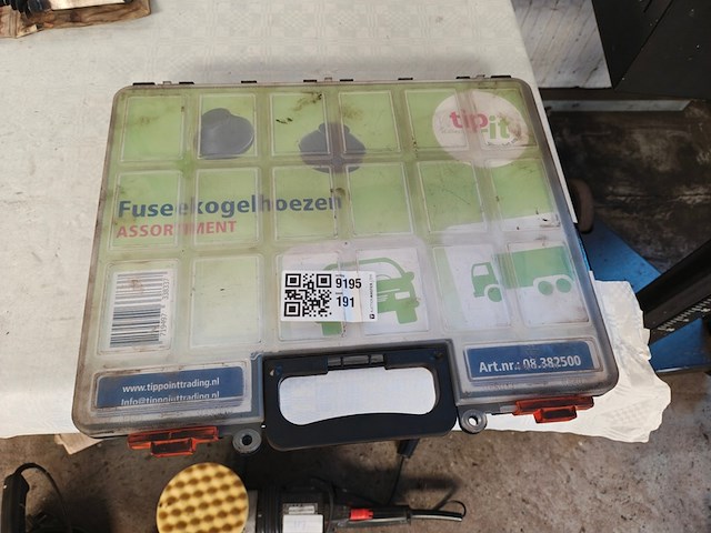 Fuseekogel rubbers, assorti - afbeelding 2 van  2