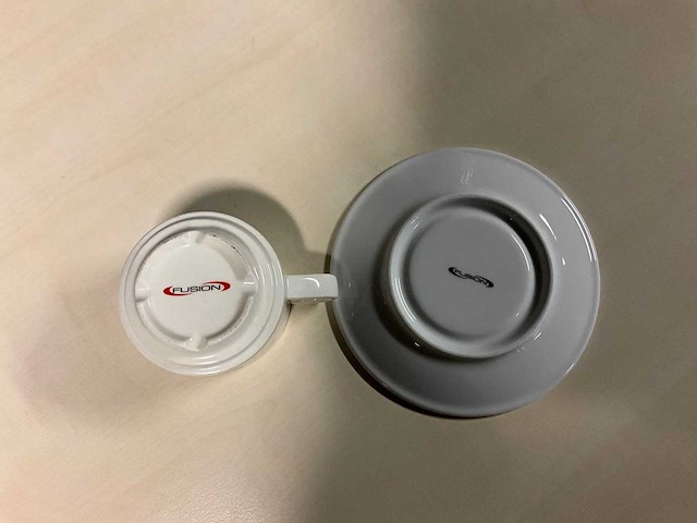 Fusion - stephanie kop en schotel 15cl (216x) - afbeelding 2 van  2