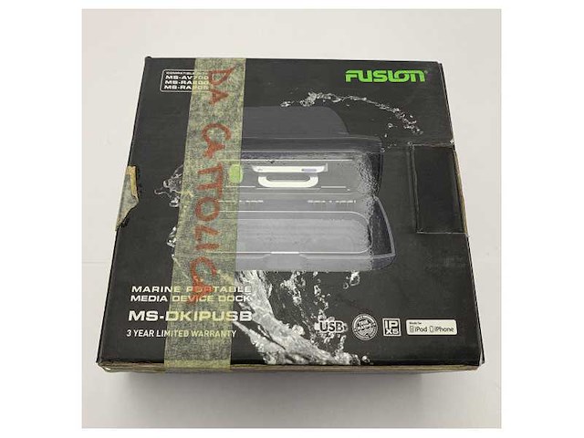 Fusion ms-ipodckg2 docking station marine device dock with usb - afbeelding 5 van  5