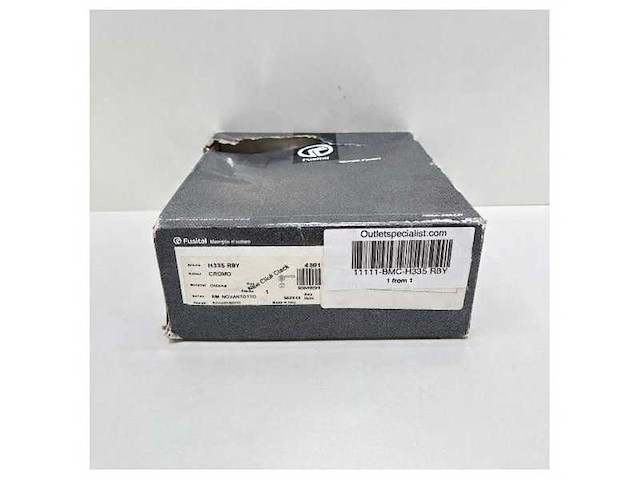 Fusital h335 mercurio r8y deurklink chroom kit - afbeelding 1 van  2