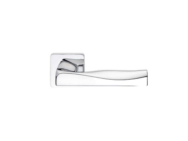 Fusital h376 r8y deurklink en slot chroom - afbeelding 1 van  5
