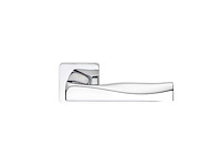 Fusital h376 r8y deurklink en slot chroom - afbeelding 1 van  5