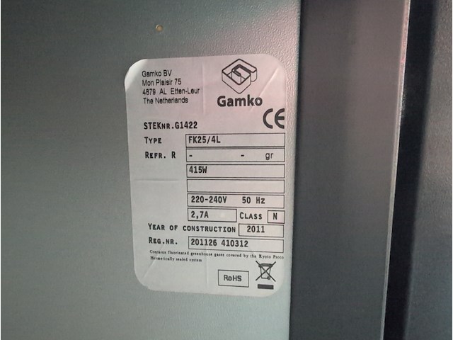 Fustenkoeling , gamko, fk25/4l, 2011 - afbeelding 3 van  6
