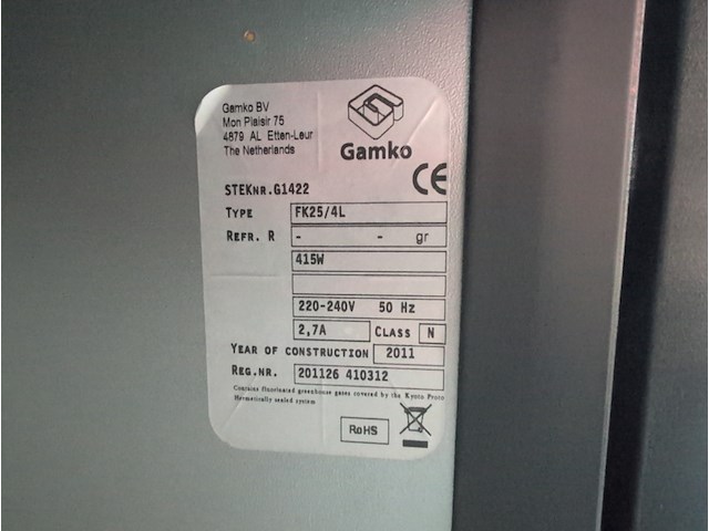 Fustenkoeling , gamko, fk25/4l, 2011 - afbeelding 4 van  6