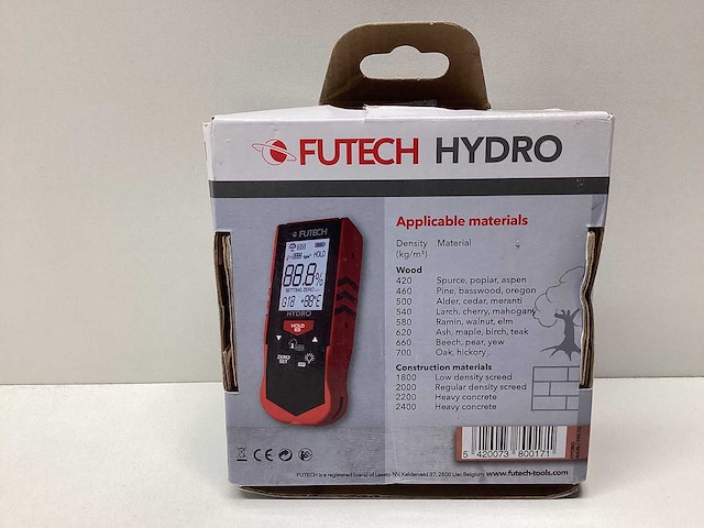 Futech - 195.10 hydro - vochtigheidsmeter - afbeelding 2 van  4