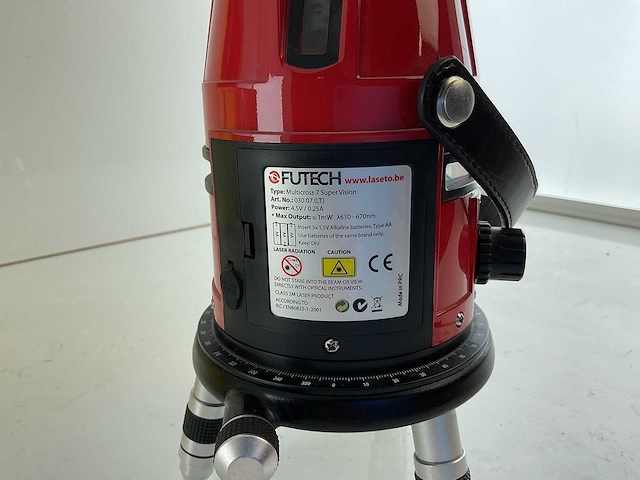 Futech - multicross 7 super vision - bouwlaser - afbeelding 3 van  3