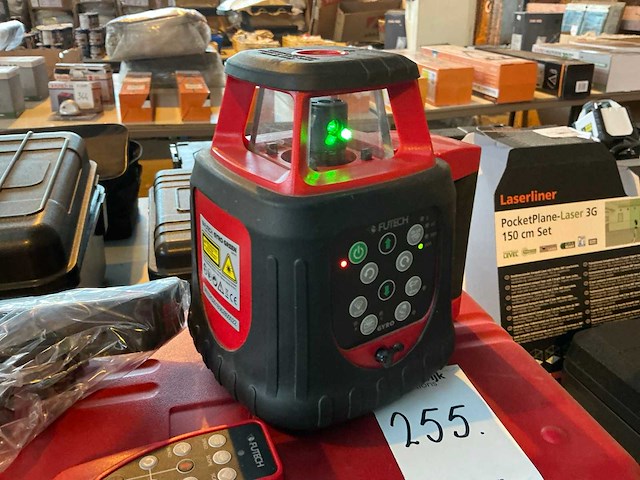 Futech gyro green bouwlaser - afbeelding 1 van  6