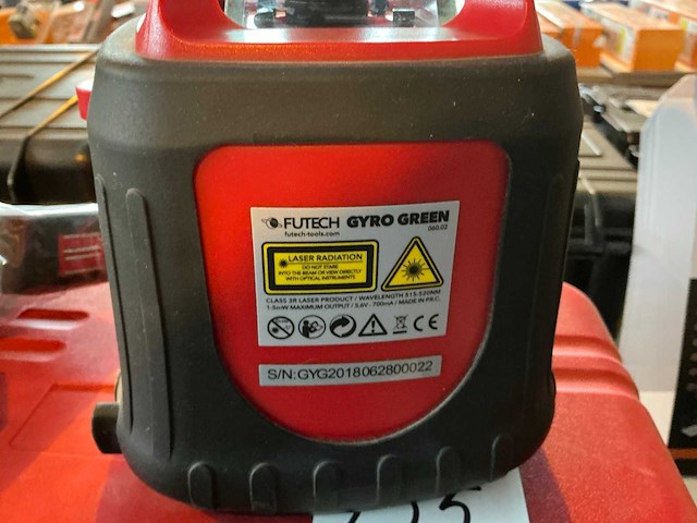 Futech gyro green bouwlaser - afbeelding 4 van  6