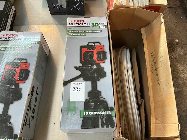 Futech multicross 3d bouwlaser set - afbeelding 1 van  3