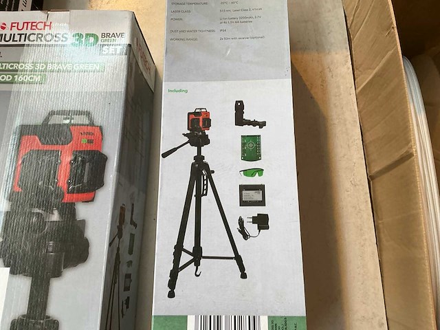 Futech multicross 3d bouwlaser set - afbeelding 3 van  3