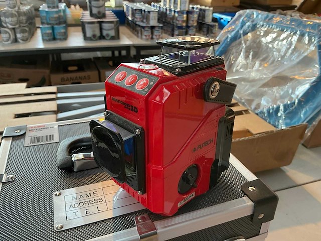 Futech multicross 3d red bouwlaser - afbeelding 1 van  4