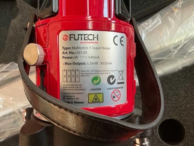 Futech multicross 5 bouwlaser - afbeelding 4 van  4