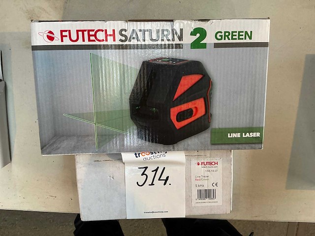 Futech saturn 2 green bouwlaser - afbeelding 1 van  4