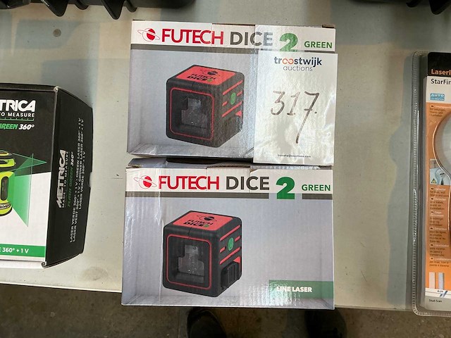 Futech saturn 2 green bouwlaser - afbeelding 1 van  2