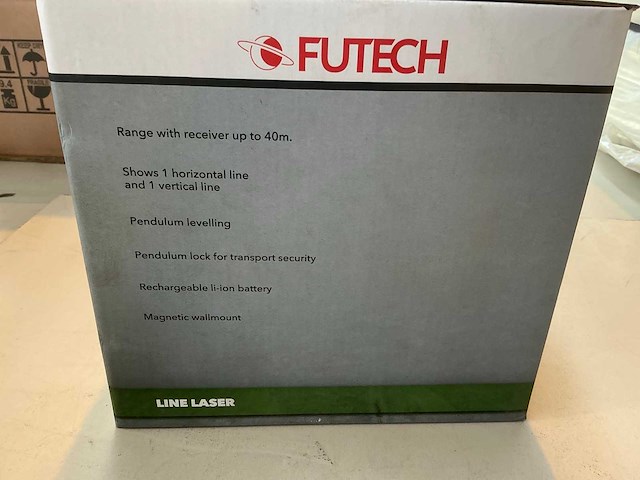 Futech saturn 2.0 green bouwlaser - afbeelding 2 van  2
