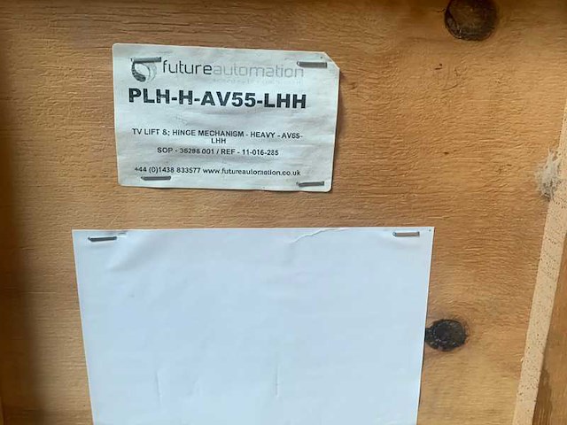 Future automation plh-h-av55-lhh 55 inch marine tv lift - afbeelding 1 van  2