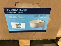 Futuro flush randloos wandcloset (2x) - afbeelding 2 van  3