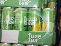 Fuze-tea infused 0,33l. 152 trays a 24 stuks. totaal 3648 stuks. tht 3-26. bod is inclusief 547 euro statie... - afbeelding 3 van  3