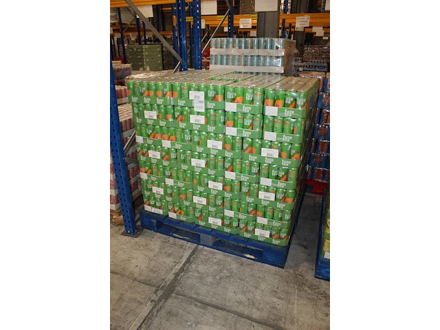 Fuze-tea peach hibiscus 0,33l. 89 trays a 24 stuks. totaal 2136 stuks. tht 6-26. bod is inclusief 320,40 eu... - afbeelding 2 van  3