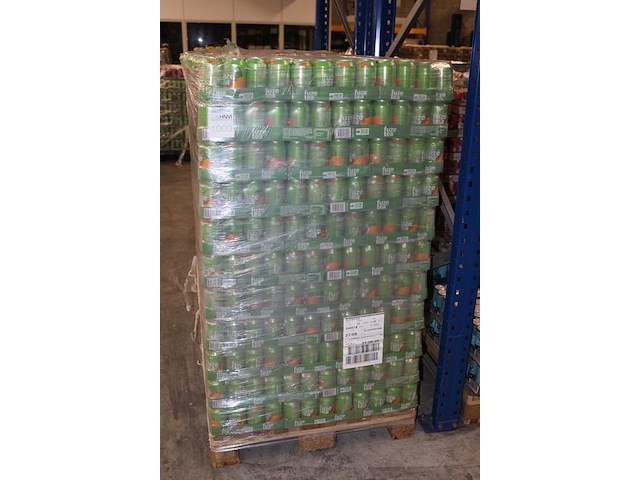 Fuze-tea peache 0,33l. 99 trays a 24 stuks. totaal 2376 stuks. tht 8-26. - afbeelding 2 van  3