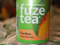 Fuze-tea peache 0,33l. 99 trays a 24 stuks. totaal 2376 stuks. tht 8-26. - afbeelding 3 van  3