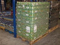 Fuze-tea peache 0,33l. 99 trays a 24 stuks. totaal 2376 stuks. tht 8-26.