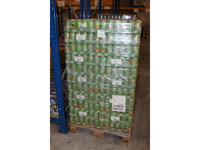 Fuze-tea peache 0,33l. 99 trays a 24 stuks. totaal 2376 stuks. tht 8-26. - afbeelding 2 van  2