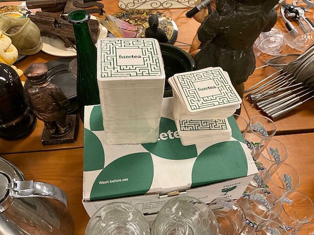 Fuzetea & nestea ijsthee glazen (42x) - afbeelding 3 van  7