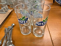 Fuzetea & nestea ijsthee glazen (42x) - afbeelding 5 van  7