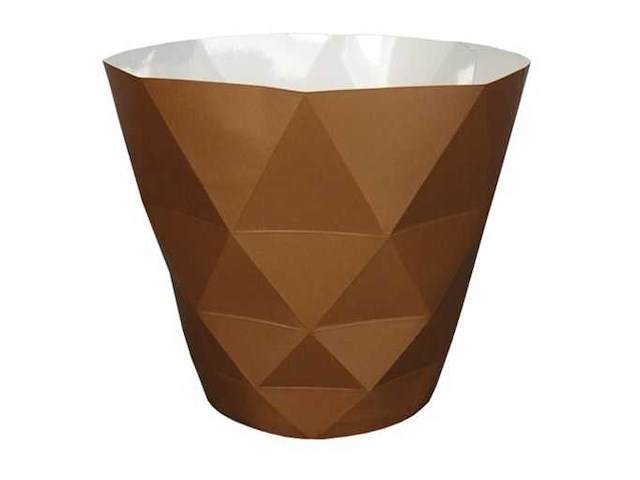 Fw geometric potcover copper (3320x) - afbeelding 1 van  1