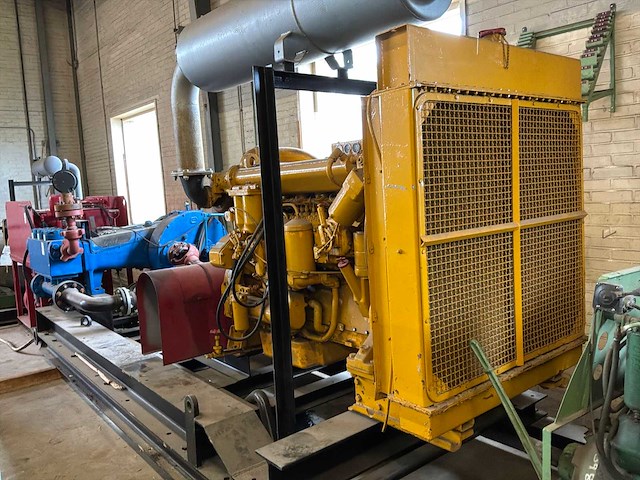 Fwi modderpomp voorzien van dieselmotor - afbeelding 1 van  13
